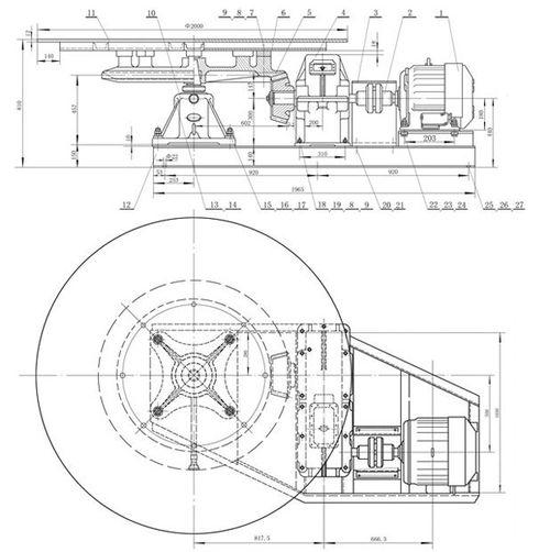 圆盘料仓图纸怎么看尺寸,圆盘料仓图纸尺寸解析与生成概述