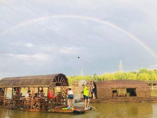 西安网红景点周至水街,网红打卡地的水乡风情